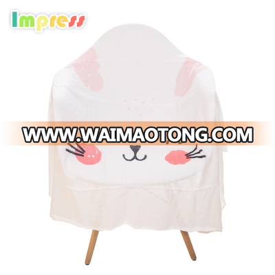 70%Bamboo 30%cotton baby swaddle wrap blanket factory china