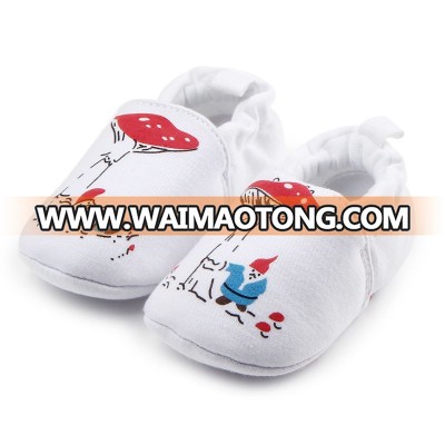 Pure cotton outdoor prewalker baby shoes soft sole baby shoes